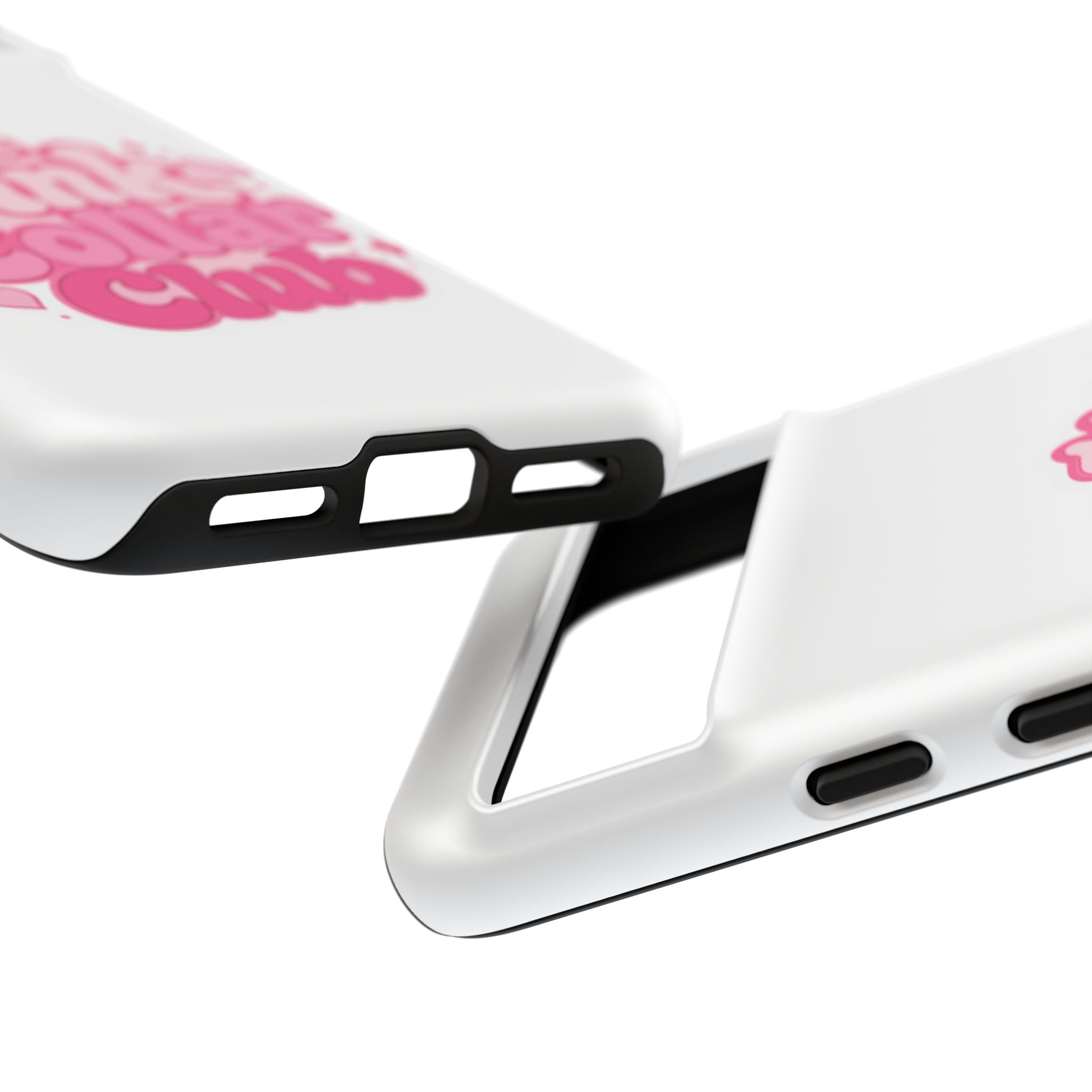 The Pink Collar Club Phone Case — Google Pixel Cute Retro Pink Graphic Tough Case