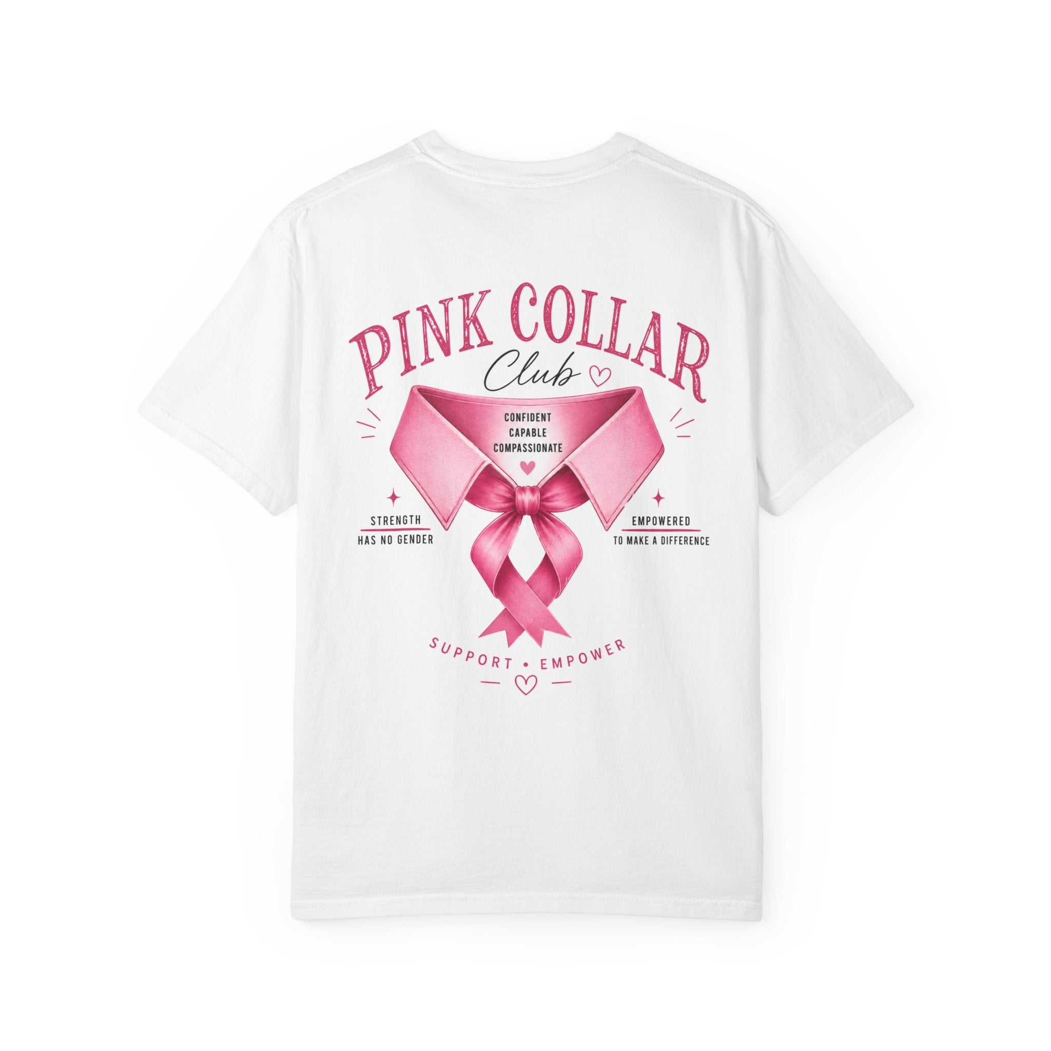 Pink Collar Club Skincare Tee - Pink Collar Ribbon