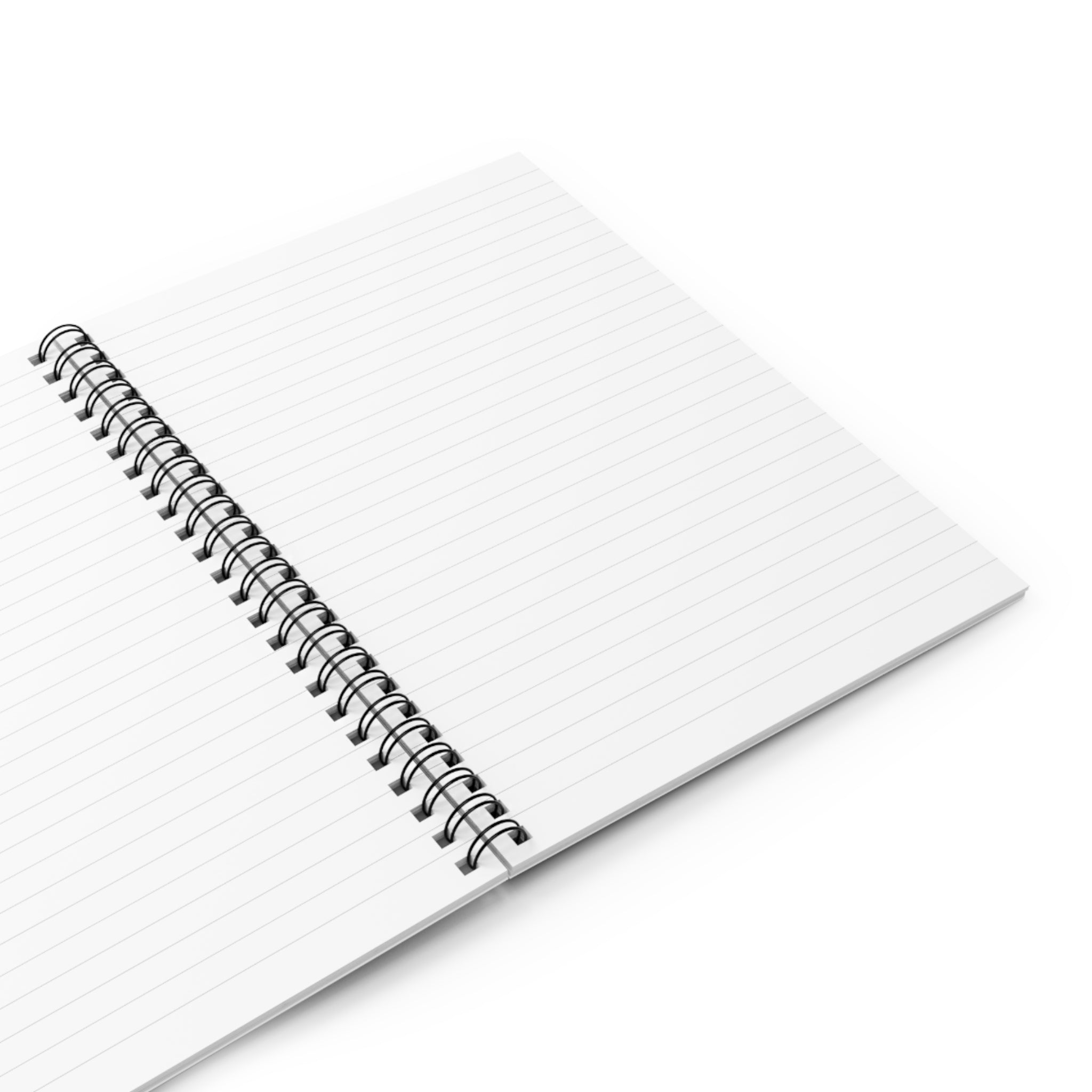 The Pink Collar Club Spiral Notebook — Cute Pink Retro Journal (Ruled)