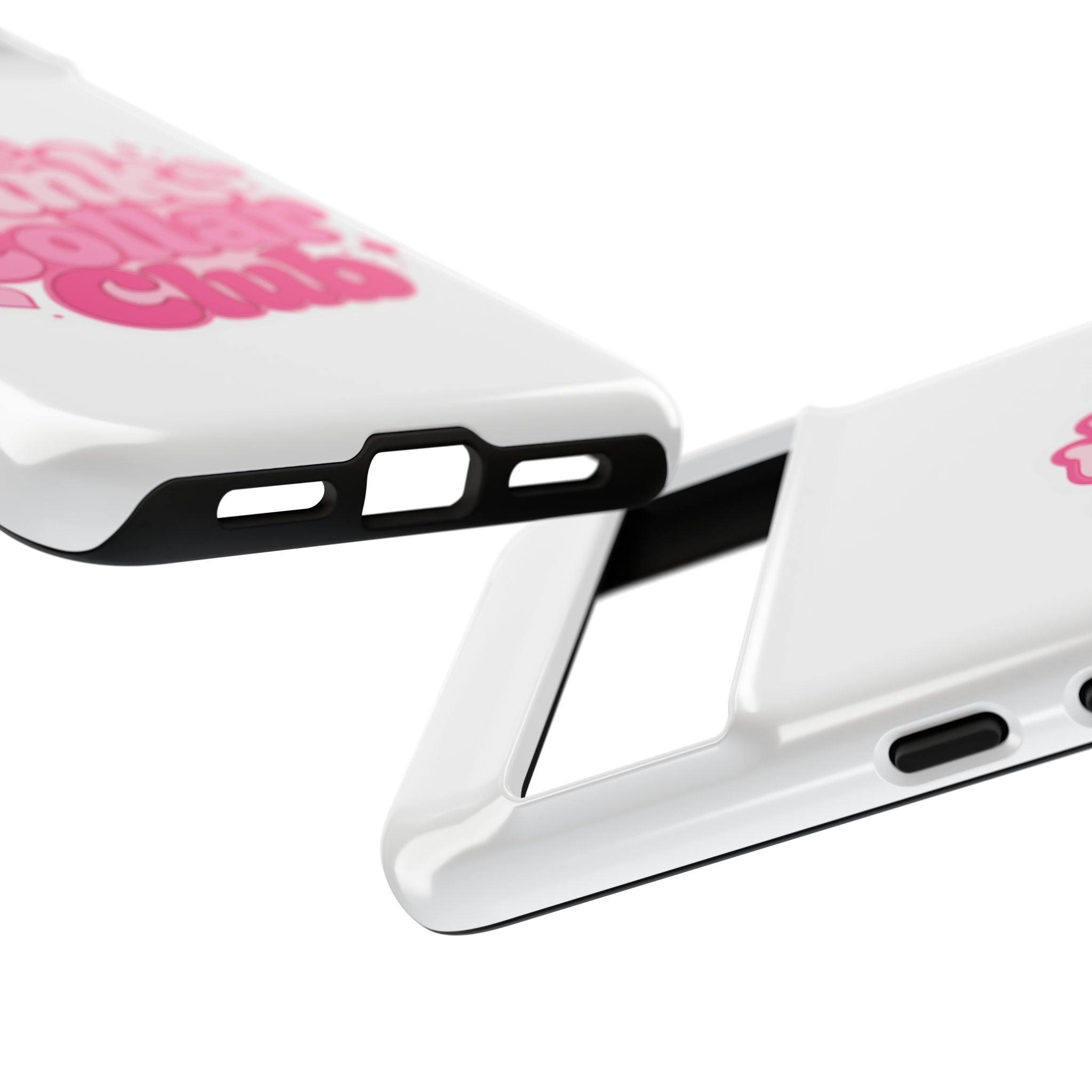 The Pink Collar Club Phone Case — Google Pixel Cute Retro Pink Graphic Tough Case