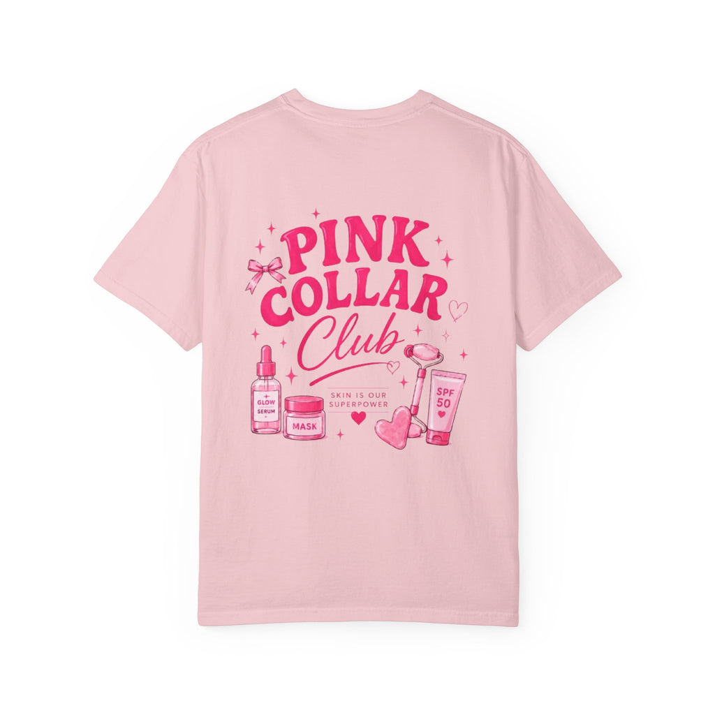 Pink Collar Club T-Shirt – Retro Cute Beauty Graphic Tee