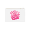 The Pink Collar Club Cosmetic Bag — Cute Pink Logo Makeup Pouch