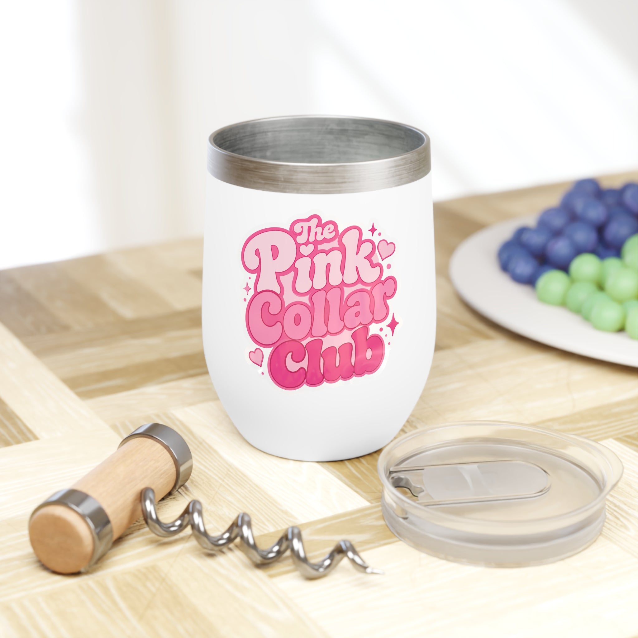 The Pink Collar Club- Chill Wine Tumbler