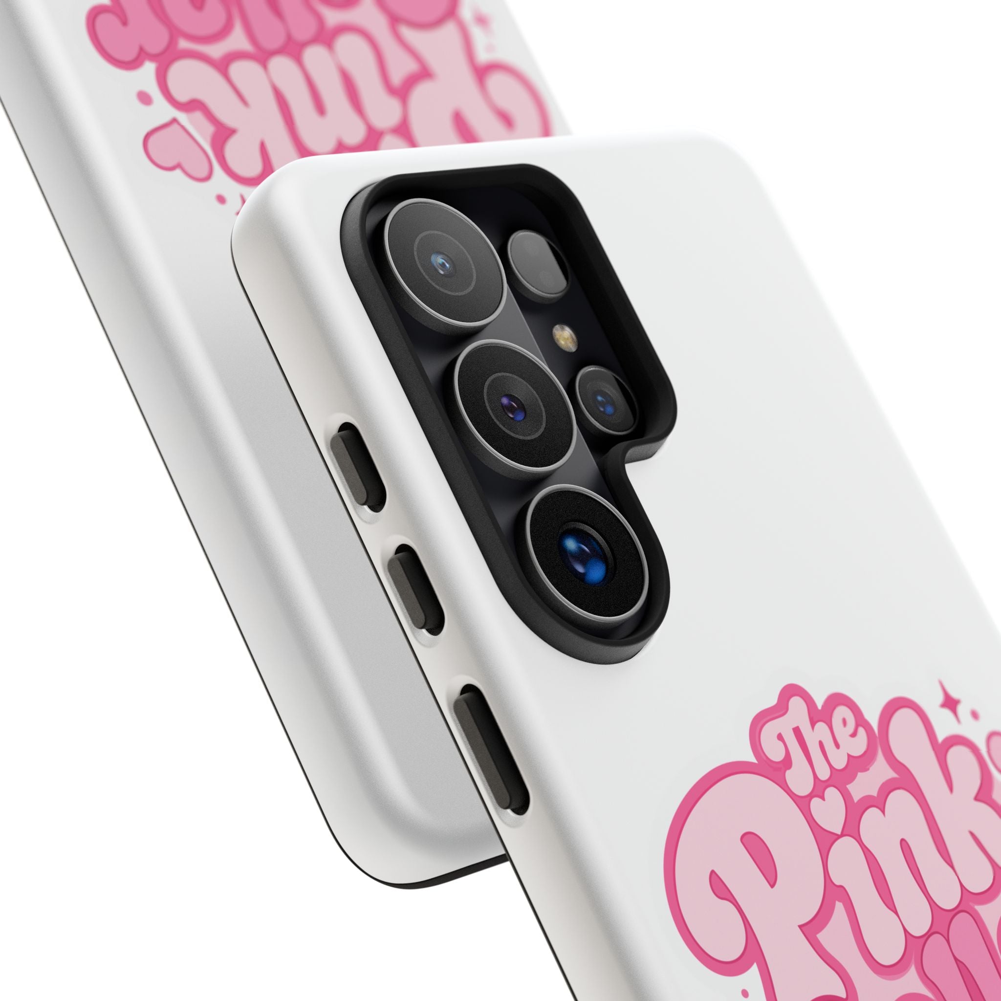 The Pink Collar Club Phone Case — Samsung Galaxy Cute Retro Pink Graphic Tough Case