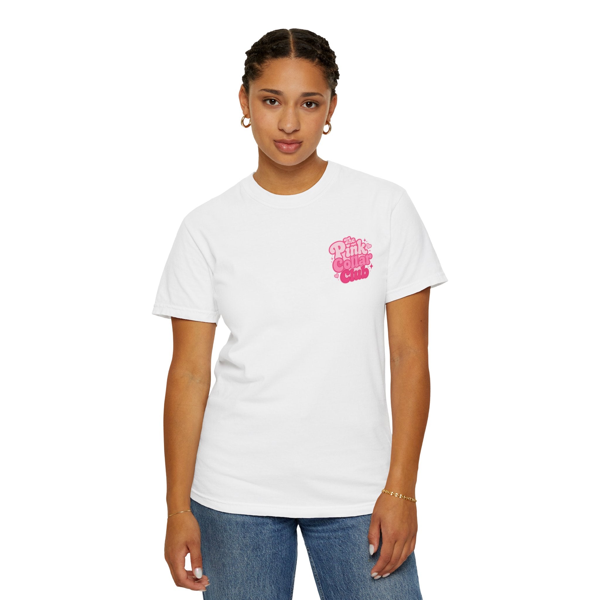 Skin Therapist T-Shirt — “Pink Collar” Skincare Lover Tee