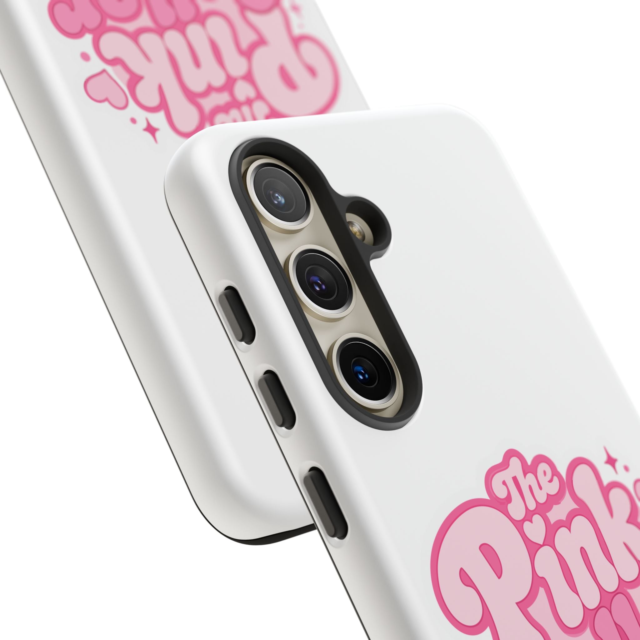 The Pink Collar Club Phone Case — Samsung Galaxy Cute Retro Pink Graphic Tough Case