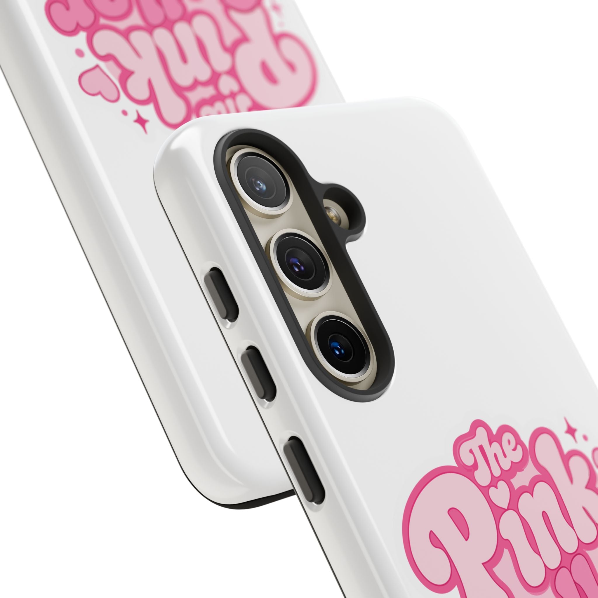 The Pink Collar Club Phone Case — Samsung Galaxy Cute Retro Pink Graphic Tough Case