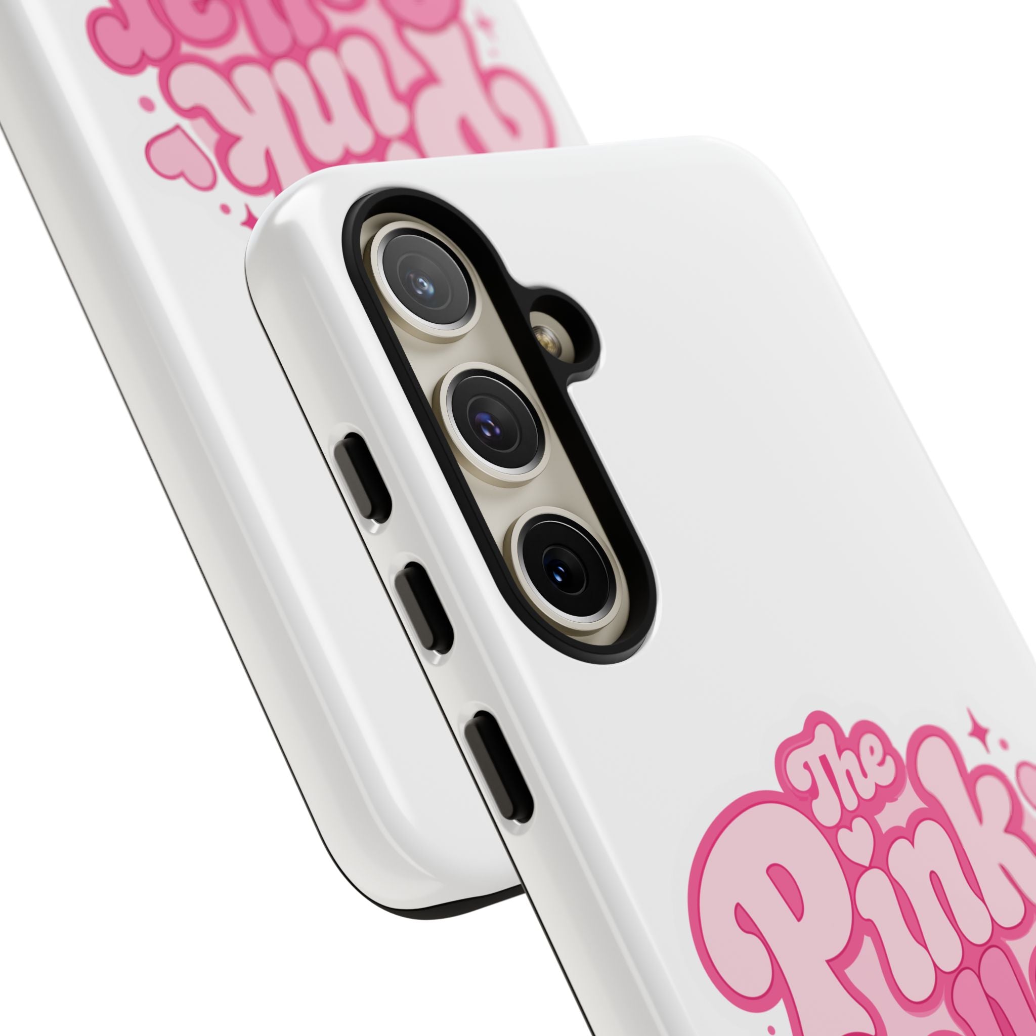 The Pink Collar Club Phone Case — Samsung Galaxy Cute Retro Pink Graphic Tough Case