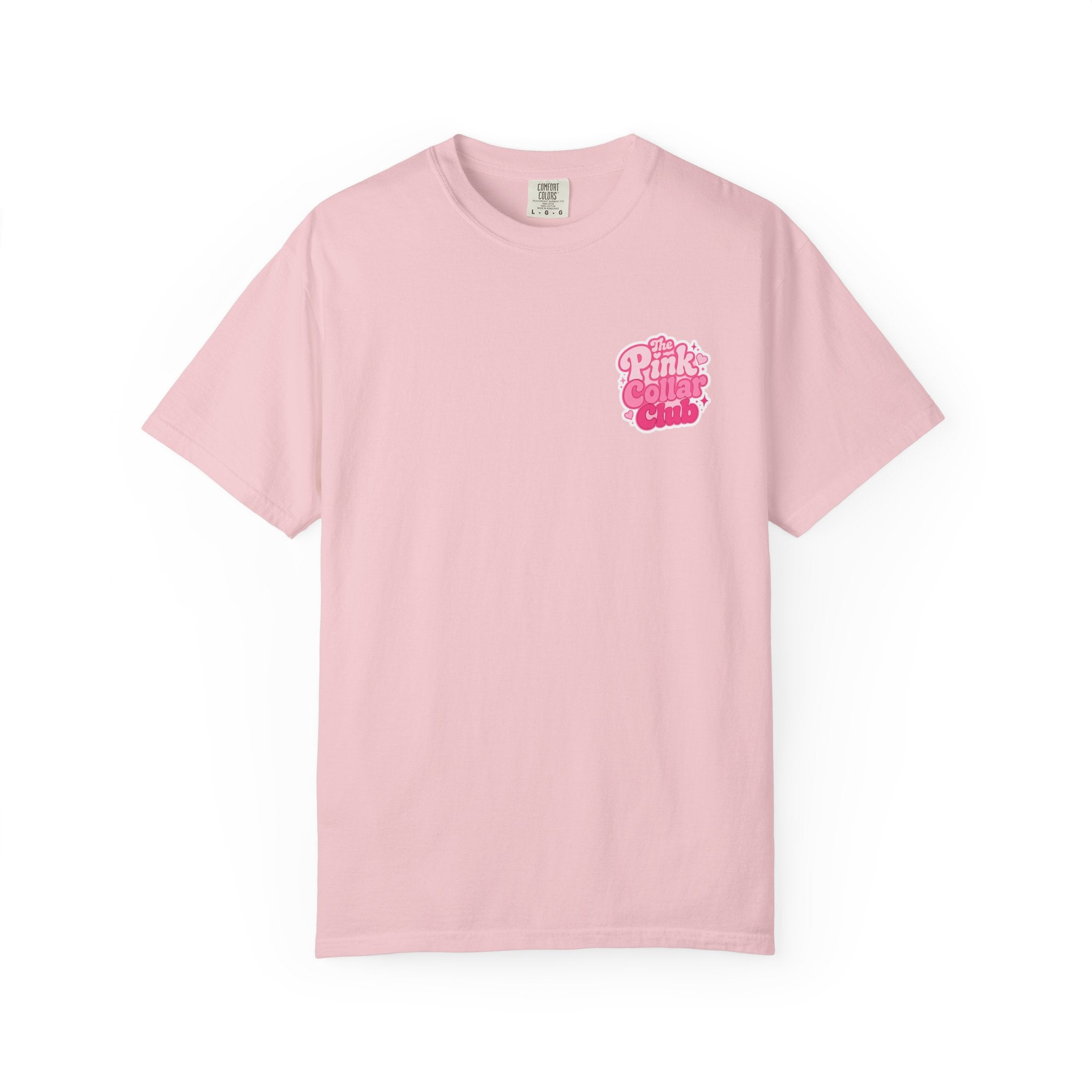 Facial T-Shirt — "Less Filter More Facials" Pink Spa Graphic Tee
