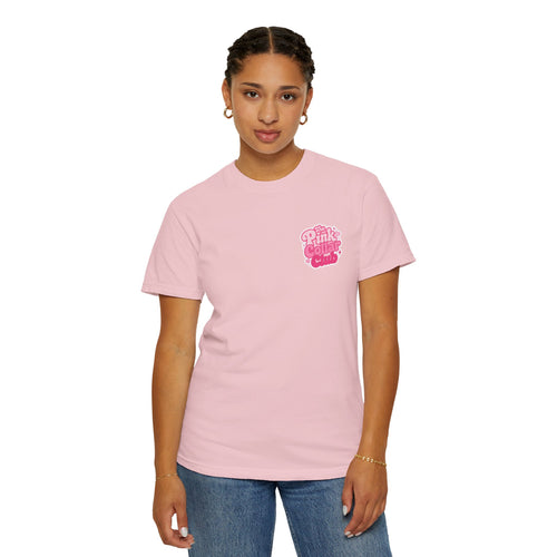 Facial T-Shirt — "Less Filter More Facials" Pink Spa Graphic Tee