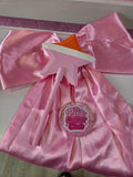 Pink, White, and Orange Star Tap-To-Pay Wand