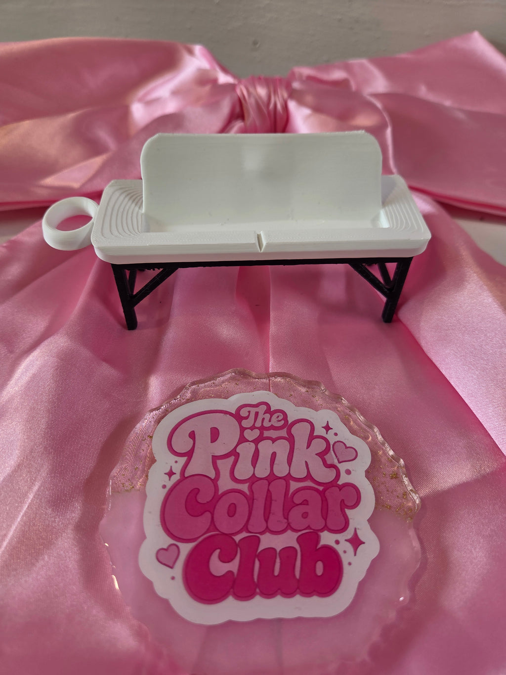 Massage Table Business Card Holder