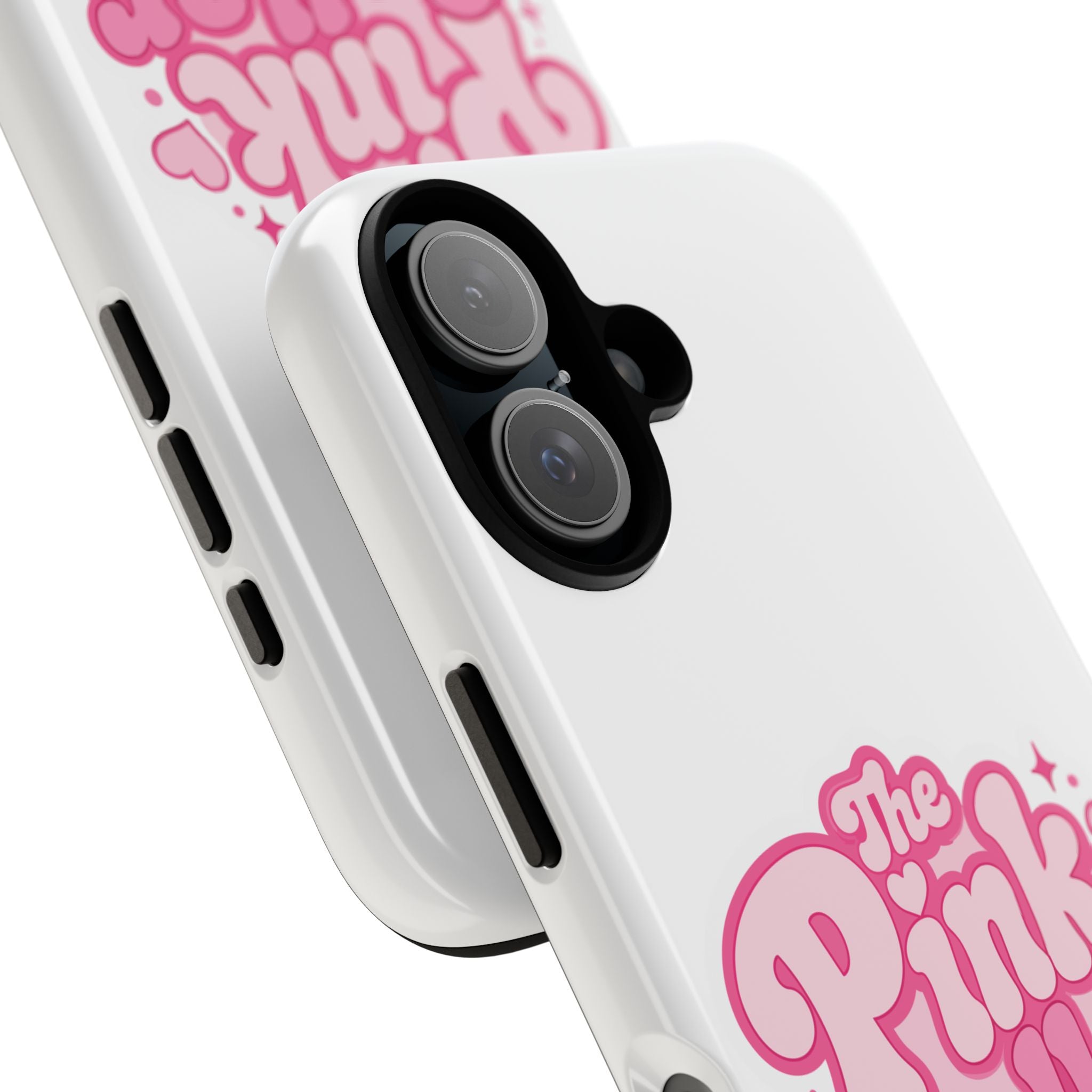 The Pink Collar Club Phone Case — iPhone Cute Retro Pink Graphic Tough Case
