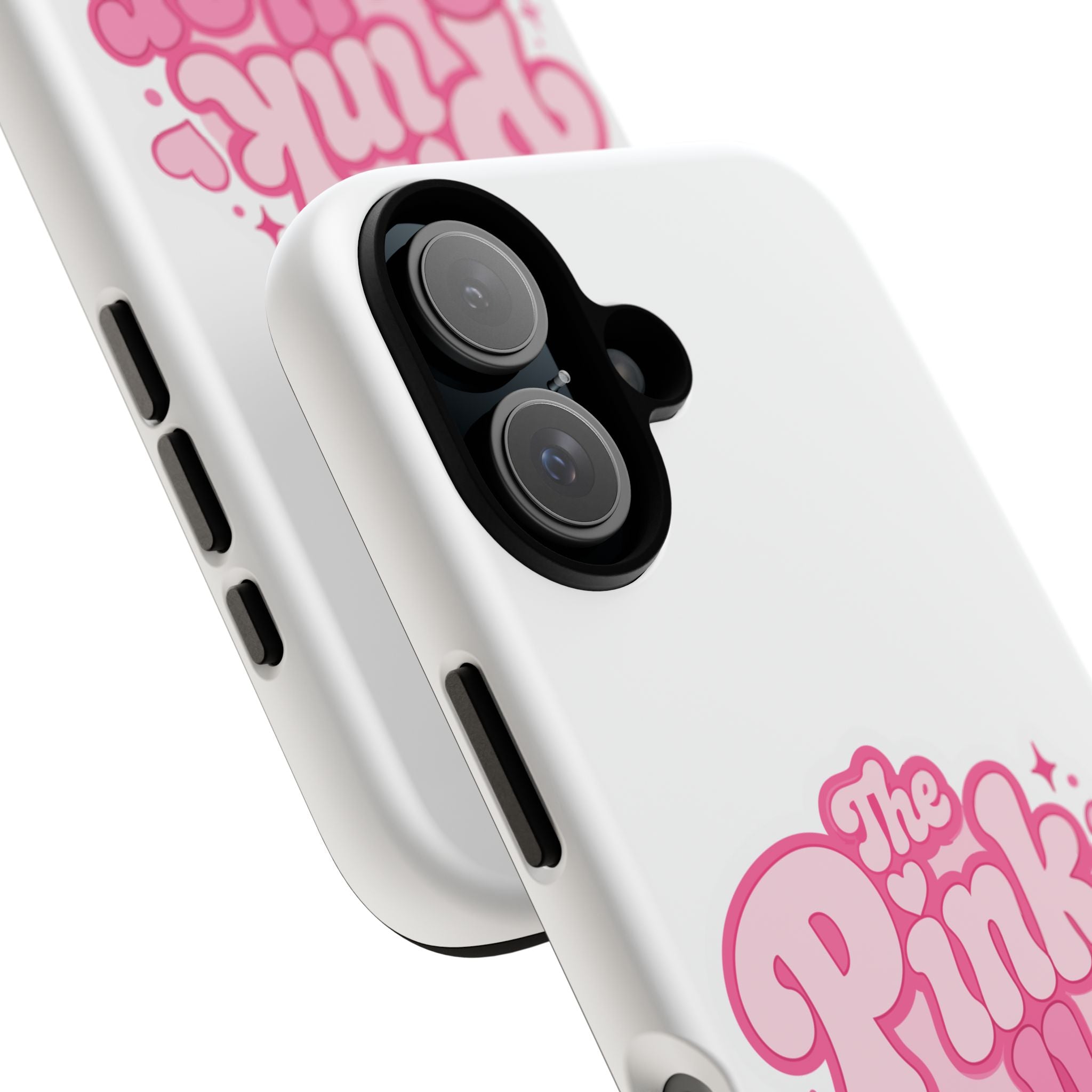 The Pink Collar Club Phone Case — iPhone Cute Retro Pink Graphic Tough Case