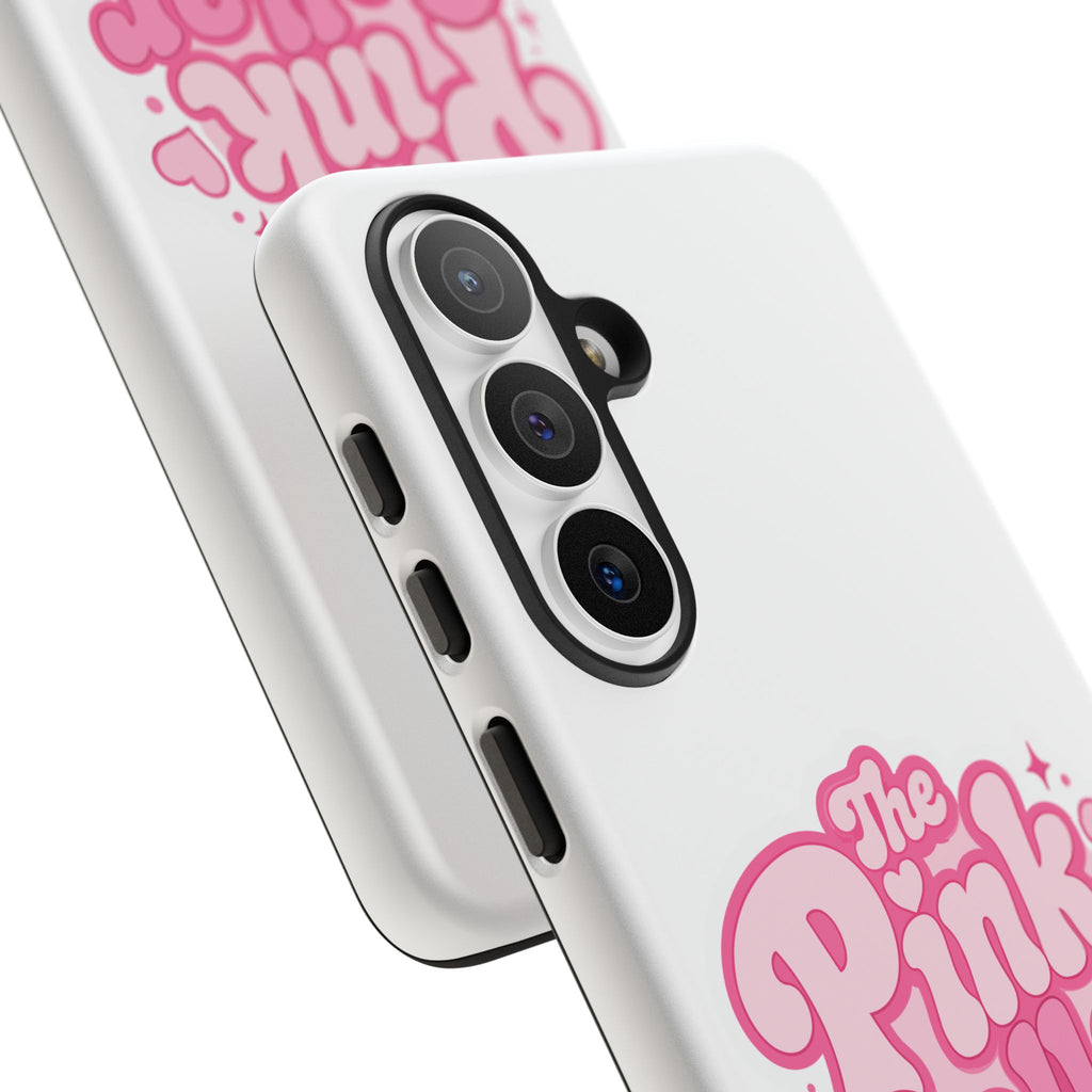 The Pink Collar Club Phone Case — Samsung Galaxy Cute Retro Pink Graphic Tough Case