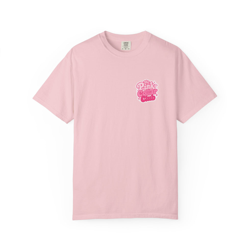 T-Shirt — Pink Collar Club Nurse Heart Stethoscope Design
