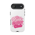 The Pink Collar Club Phone Case — iPhone Cute Retro Pink Graphic Tough Case