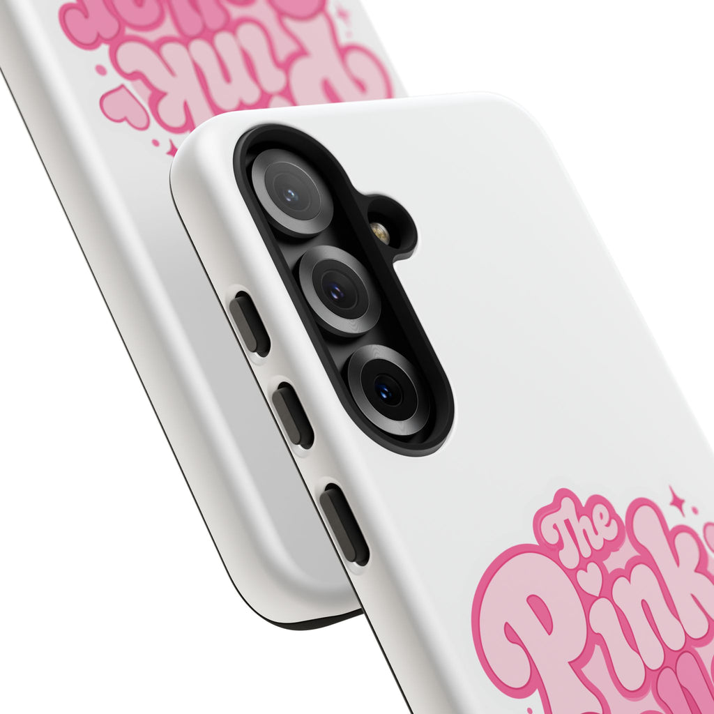 The Pink Collar Club Phone Case — Samsung Galaxy Cute Retro Pink Graphic Tough Case