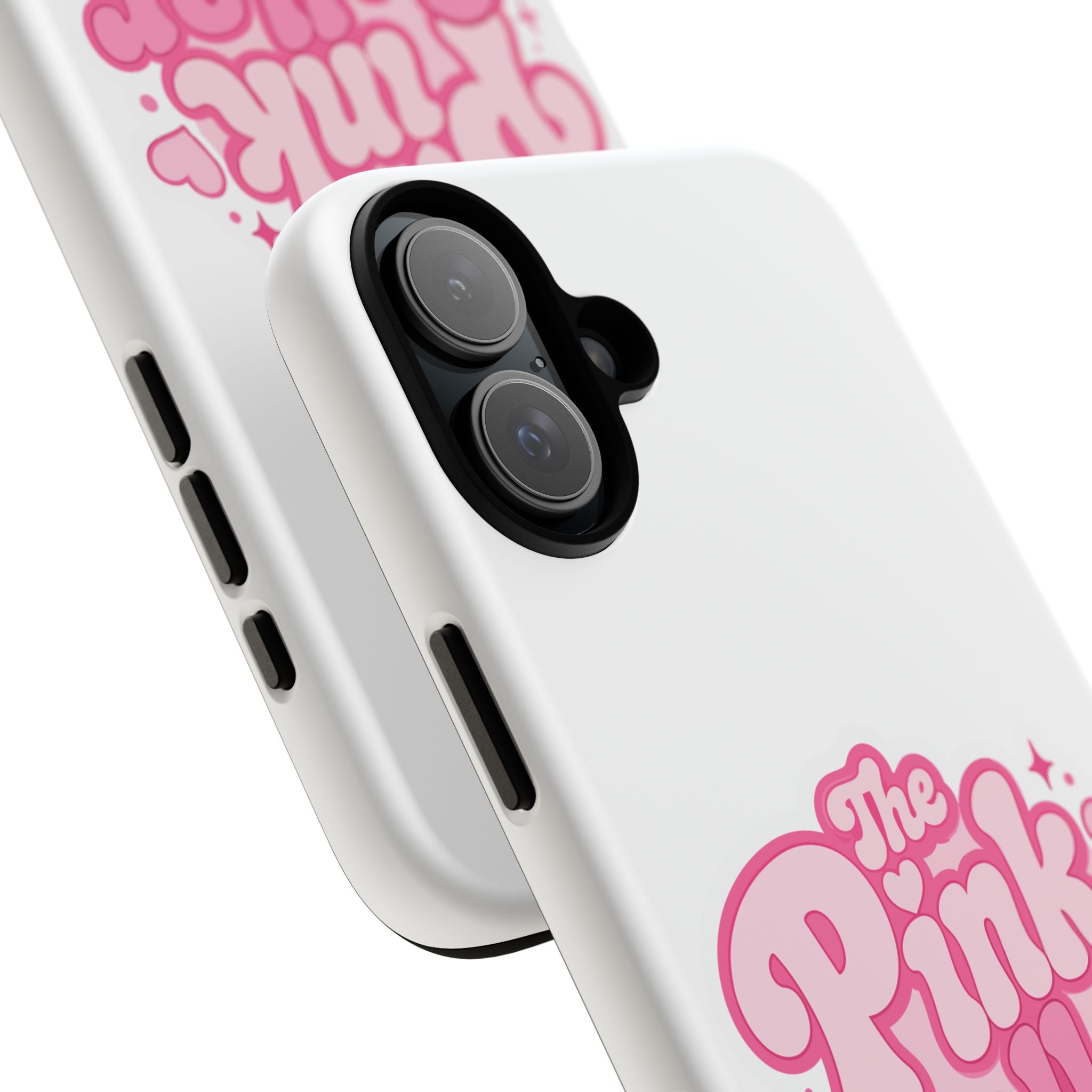 The Pink Collar Club Phone Case — iPhone Cute Retro Pink Graphic Tough Case