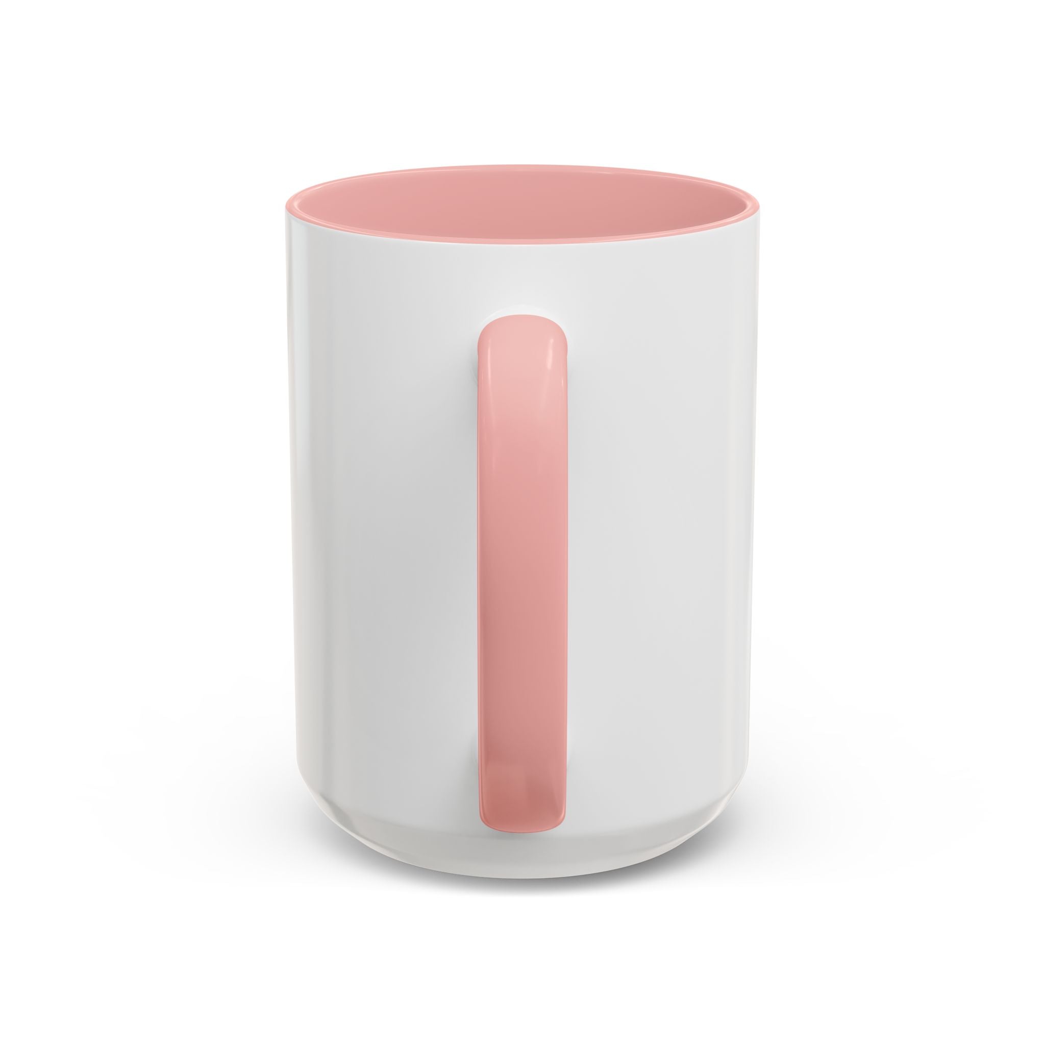 The Pink Collar Club Accent Coffee Mug — Cute Feminine Pink Typography 11/15oz