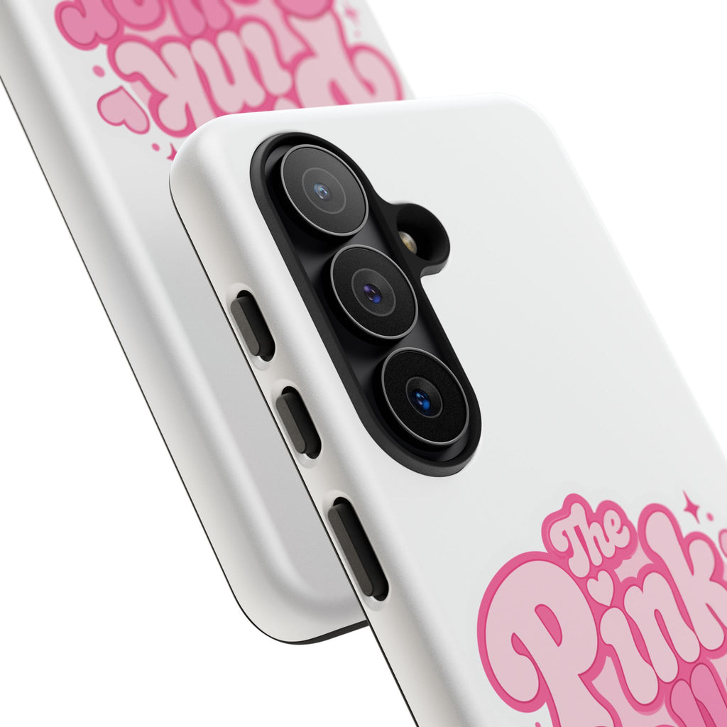The Pink Collar Club Phone Case — Samsung Galaxy Cute Retro Pink Graphic Tough Case