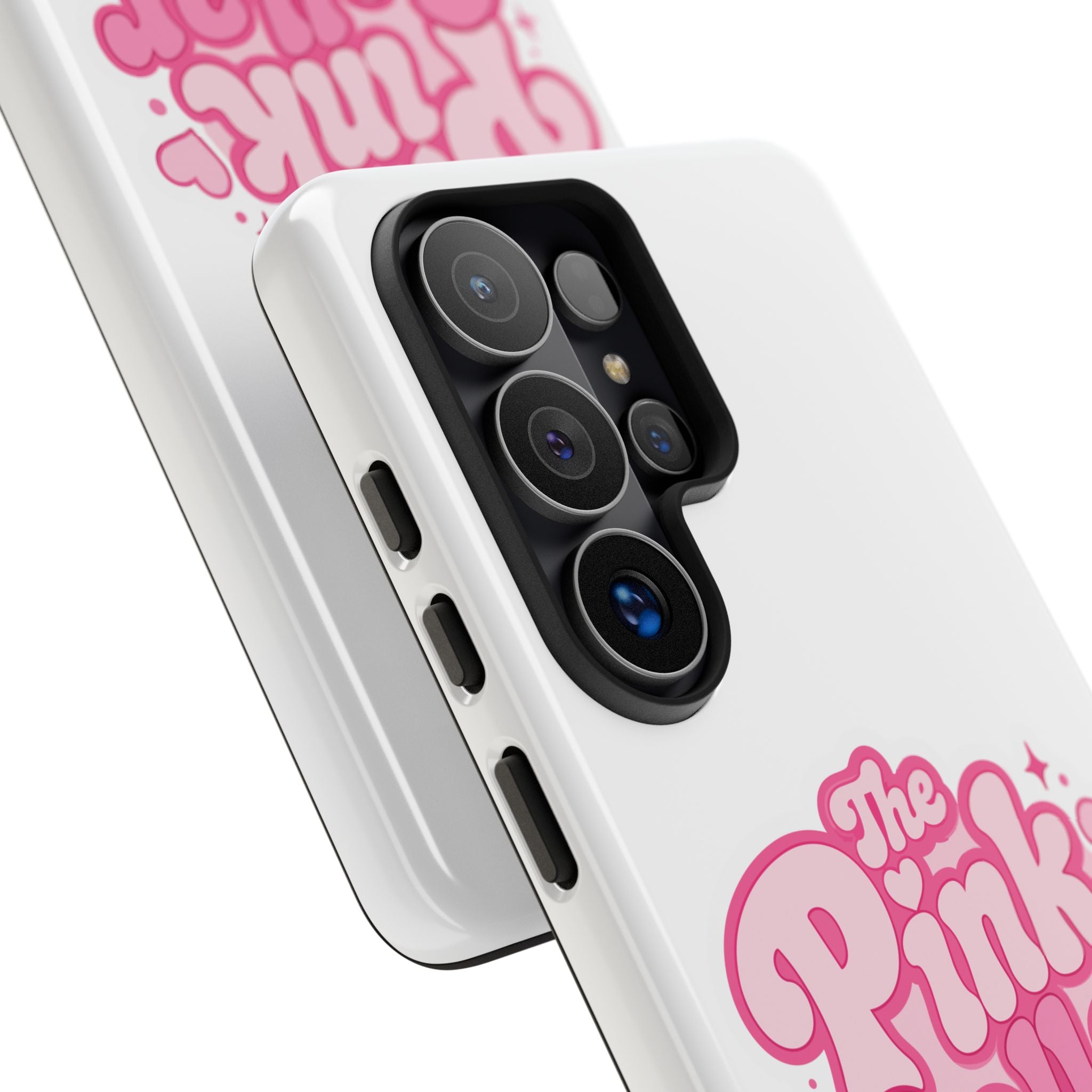 The Pink Collar Club Phone Case — Samsung Galaxy Cute Retro Pink Graphic Tough Case