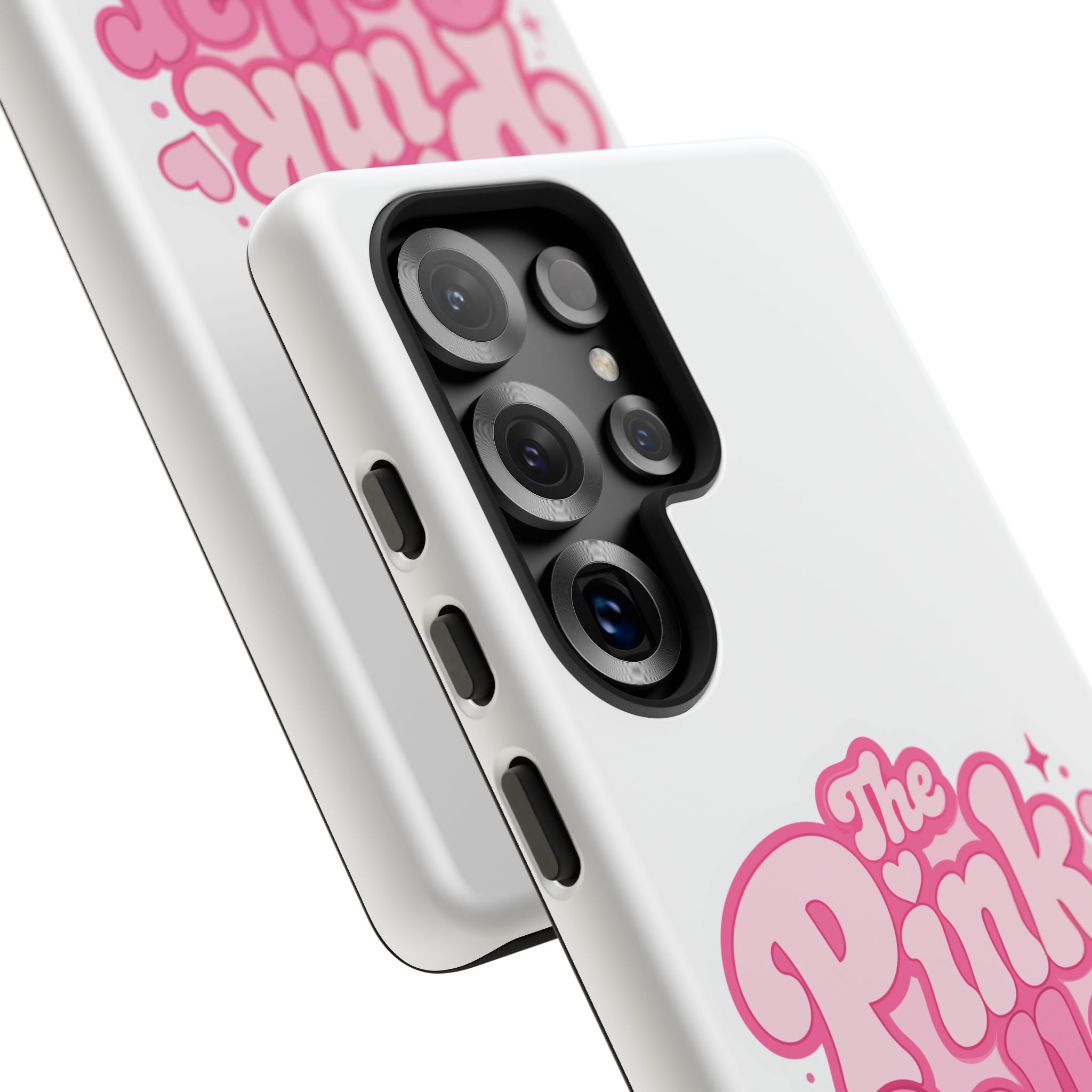 The Pink Collar Club Phone Case — Samsung Galaxy Cute Retro Pink Graphic Tough Case